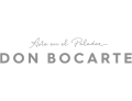 Logo Don Bocarte. Marca con la que trabaja Ibifood Ibiza.